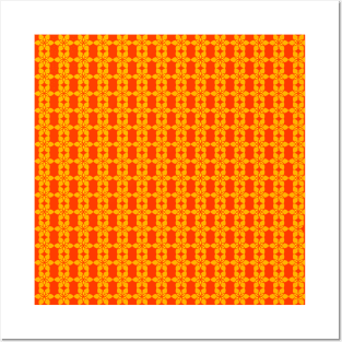 Orange flower, version 10 Posters and Art